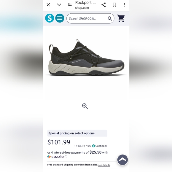 NWOT Rockport XCS Spruce Peak waterproof hiking shoes 7 - Picture 2 of 6